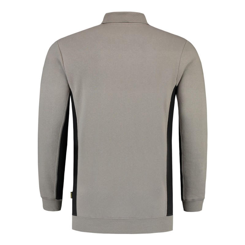 TRICORP 302001/TS2000 Polosweater Bicolor Borstzak grey-black TRICORP 302001/TS2000 Polosweater Bicolor Borstzak grey-black
