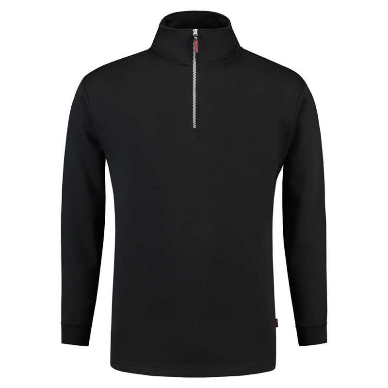 TRICORP 301010/ZS280 Sweater Ritskraag black
