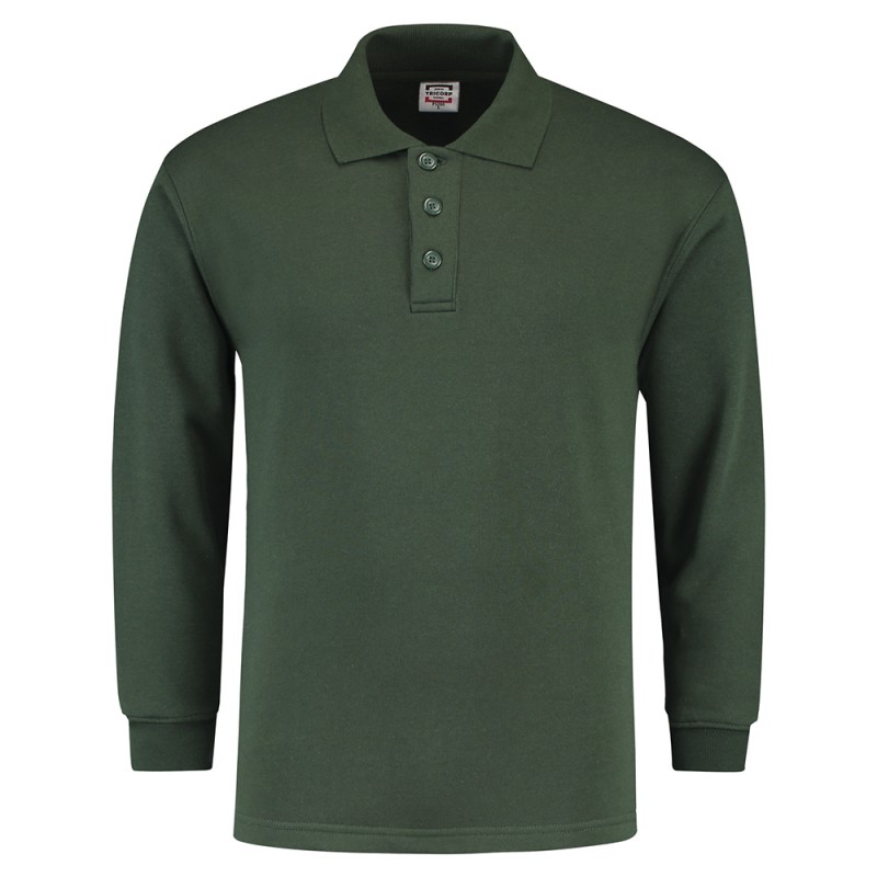TRICORP 301004/PS280 Polosweater bottlegreen