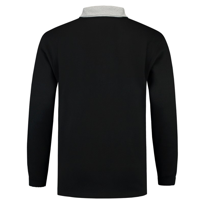 TRICORP 301006/PSC280 Polosweater Contrast black-grey