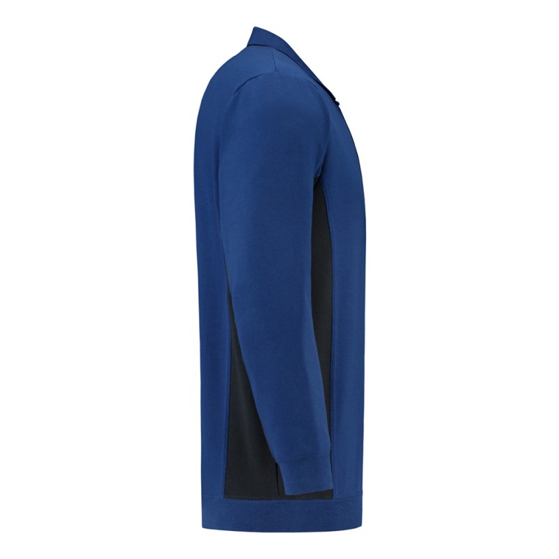 TRICORP 302001/TS2000 Polosweater Bicolor Borstzak royalblue-navy TRICORP 302001/TS2000 Polosweater Bicolor Borstzak royalblue-navy
