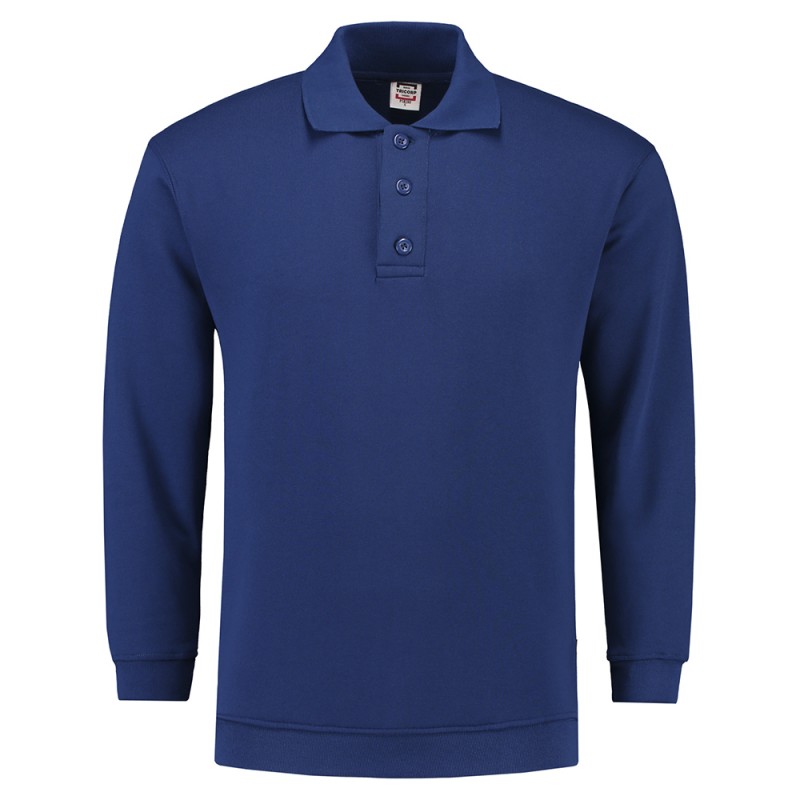 TRICORP 301005/PSB280 Polosweater Boord royalblue