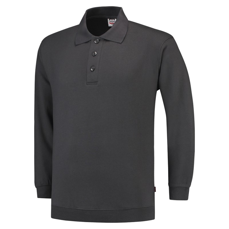 TRICORP 301005/PSB280 Polosweater Boord darkgrey