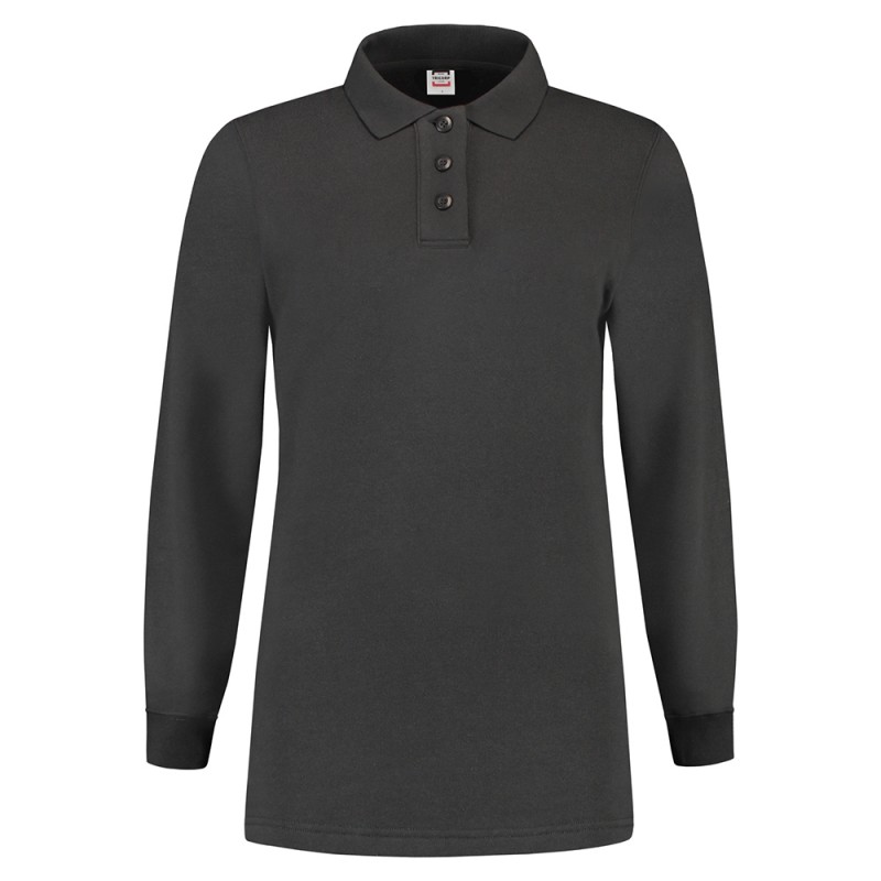TRICORP 301007/PST280 Polosweater Dames darkgrey