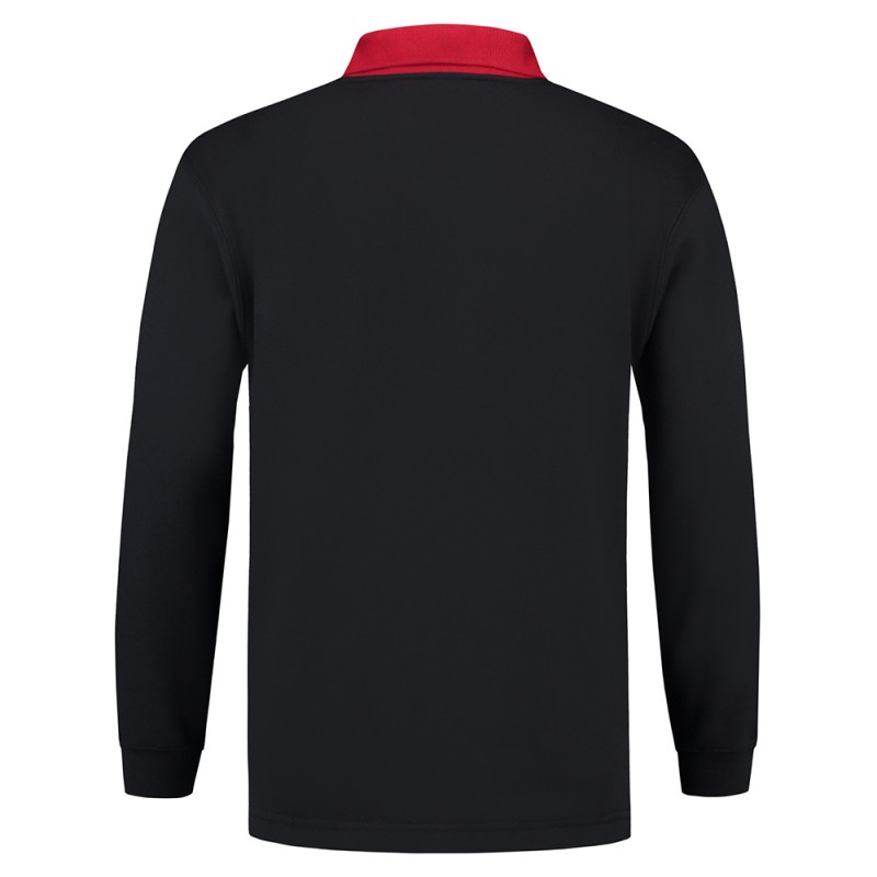 TRICORP 301006/PSC280 Polosweater Contrast navy-red TRICORP 301006/PSC280 Polosweater Contrast navy-red