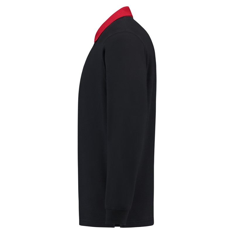 TRICORP 301006/PSC280 Polosweater Contrast navy-red TRICORP 301006/PSC280 Polosweater Contrast navy-red