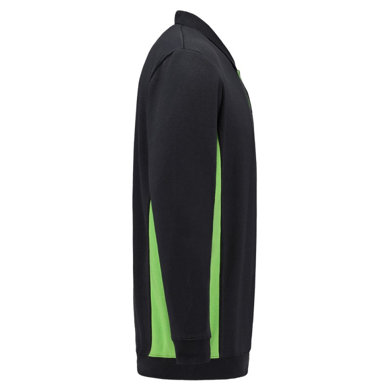 TRICORP 302001/TS2000 Polosweater Bicolor Borstzak navy-lime TRICORP 302001/TS2000 Polosweater Bicolor Borstzak navy-lime