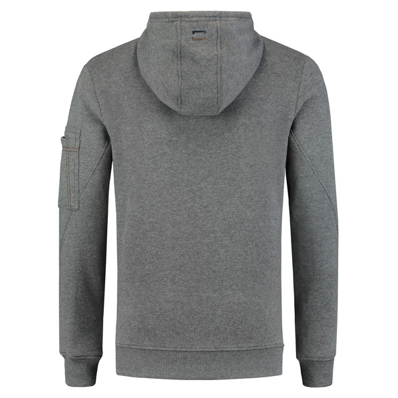 TRICORP 304004 Sweater Premium Capuchon Logo stonemel