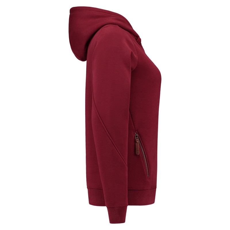 TRICORP 304006 Sweater Premium Capuchon Dames bordeaux