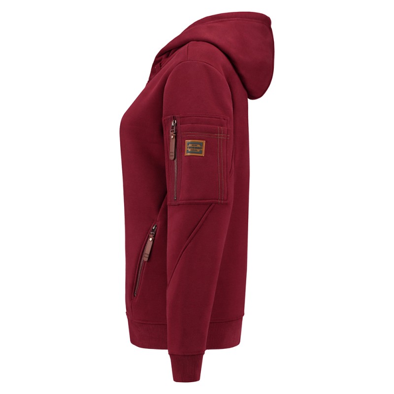 TRICORP 304006 Sweater Premium Capuchon Dames bordeaux