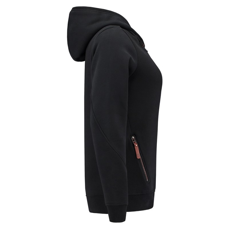 TRICORP 304006 Sweater Premium Capuchon Dames black