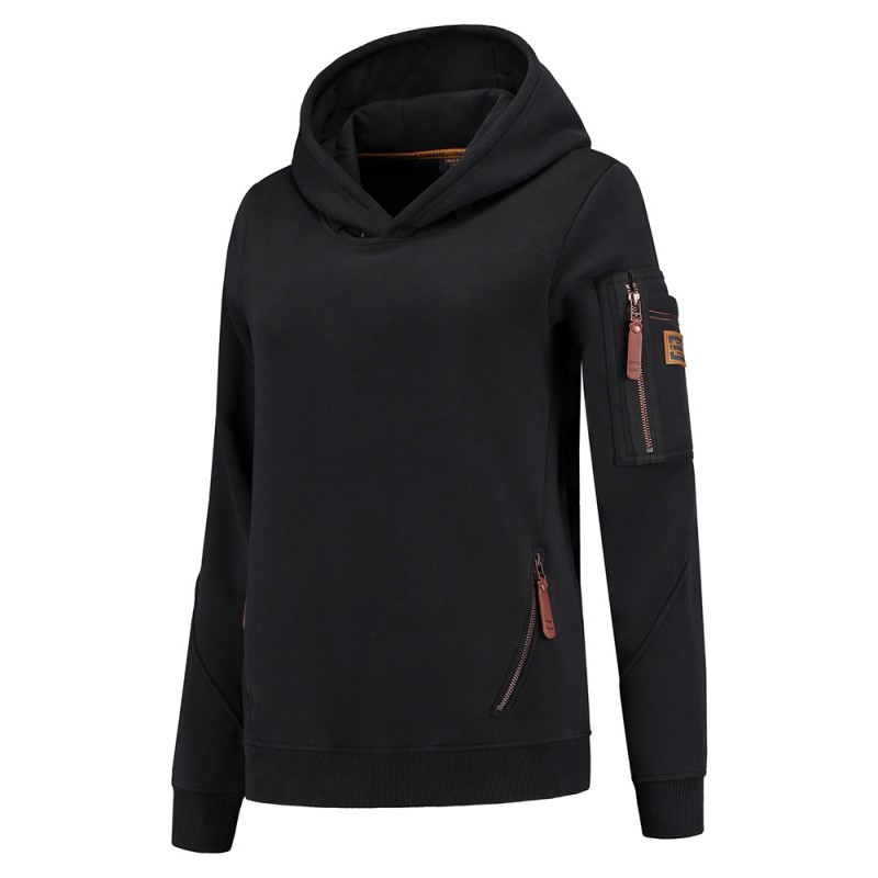 TRICORP 304006 Sweater Premium Capuchon Dames black