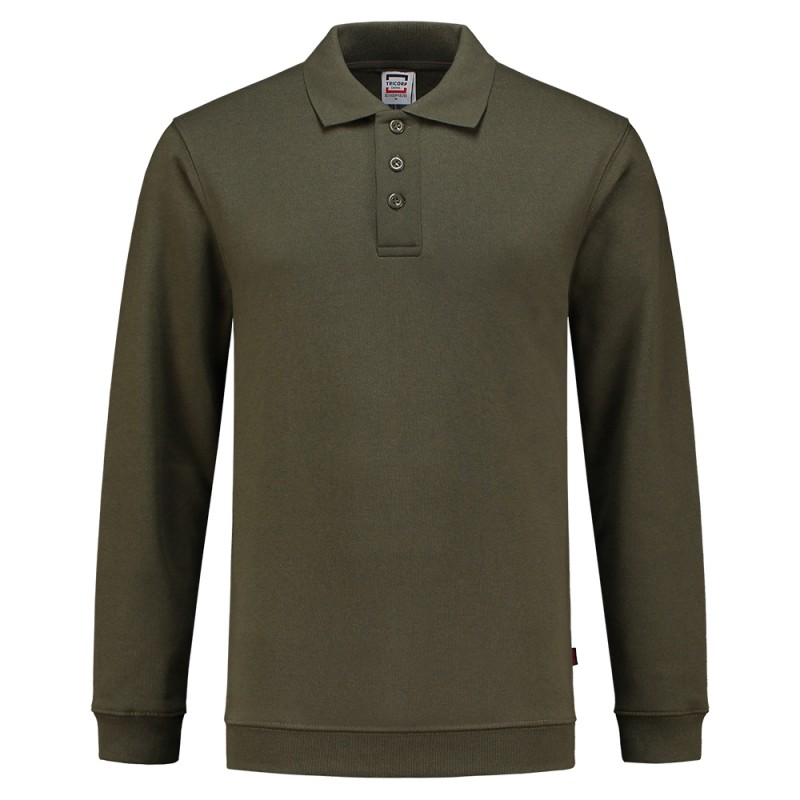 TRICORP 301005/PSB280 Polosweater Boord army