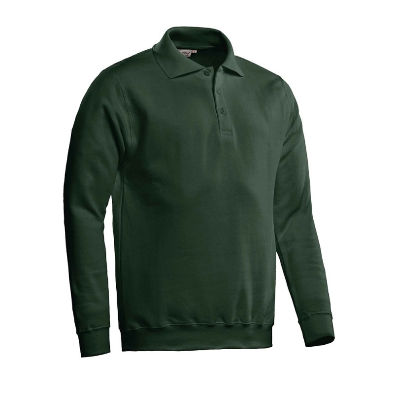 SANTINO Polosweater Robin dark green