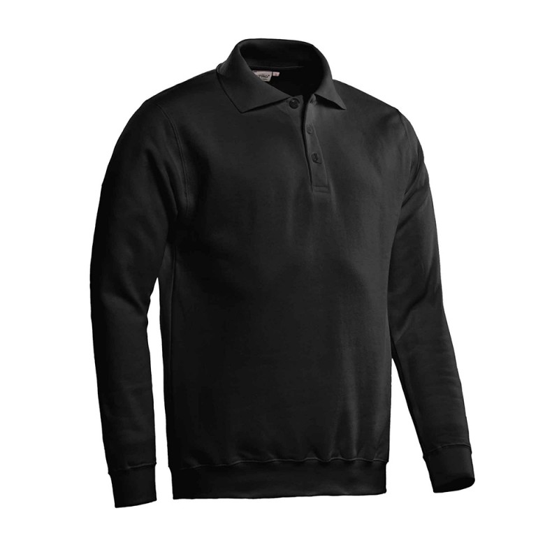 SANTINO Polosweater Robin black