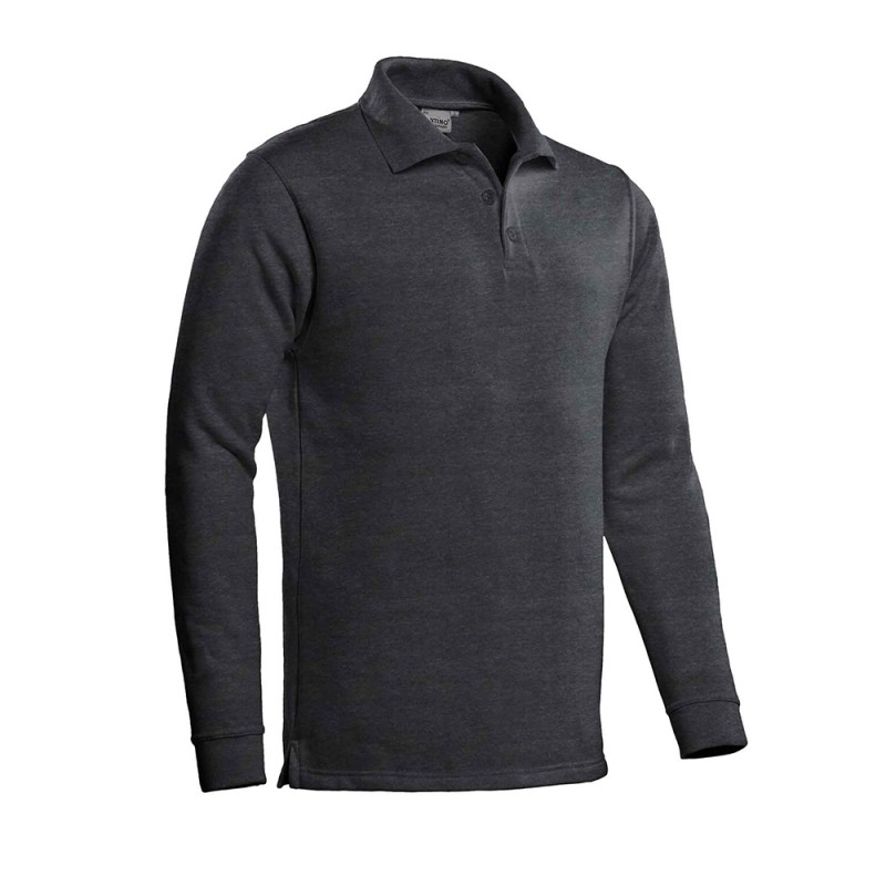 SANTINO Polosweater Rick dark grey