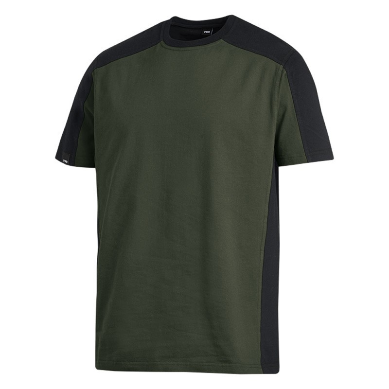 FHB MARC T-Shirt 1520 olijf/zwart