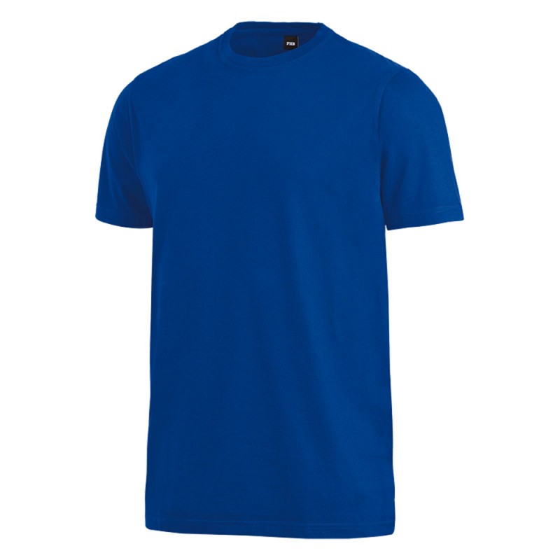 FHB JENS T-Shirt eenkleurig 36 korenblauw