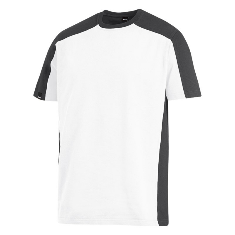 FHB MARC T-Shirt 1012 wit/antraciet
