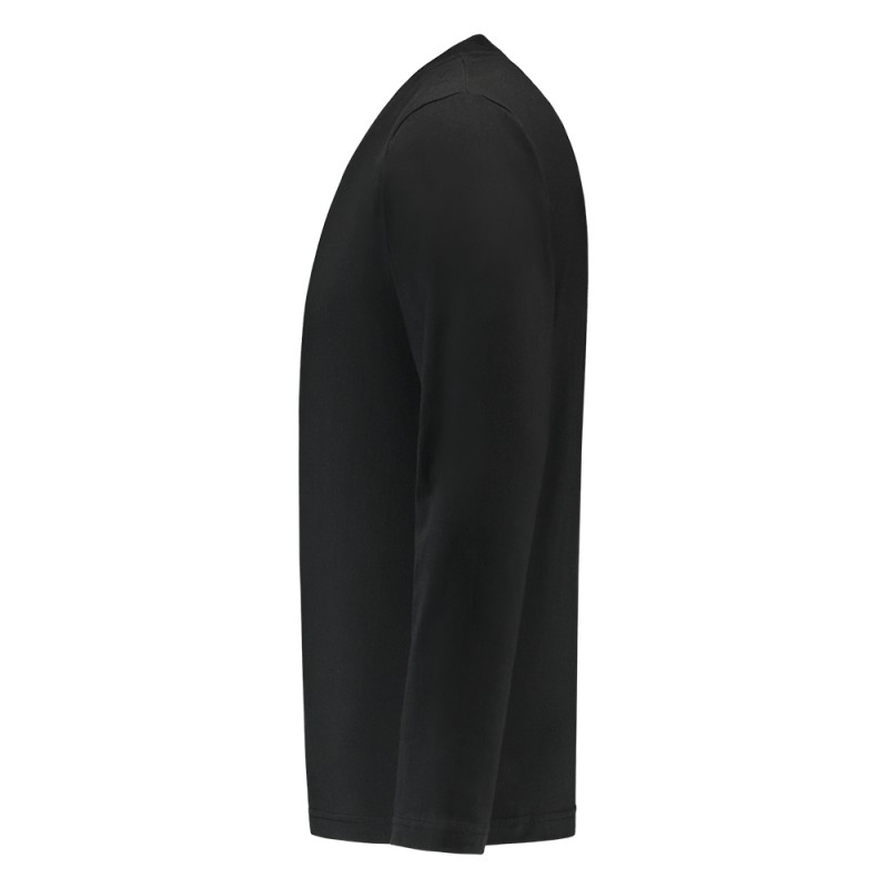 TRICORP 101015 T-Shirt Lange Mouw 60°C Wasbaar black