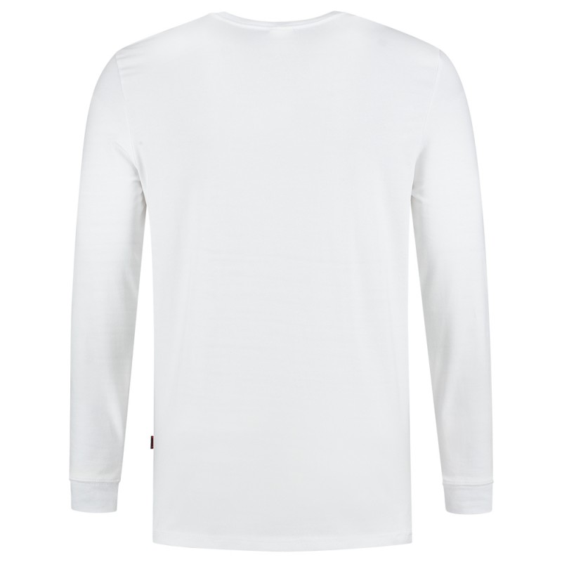 TRICORP 101015 T-Shirt Lange Mouw 60°C Wasbaar white