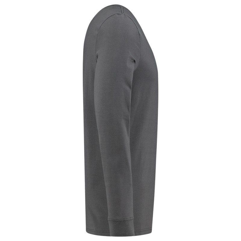 TRICORP 101015 T-Shirt Lange Mouw 60°C Wasbaar darkgrey