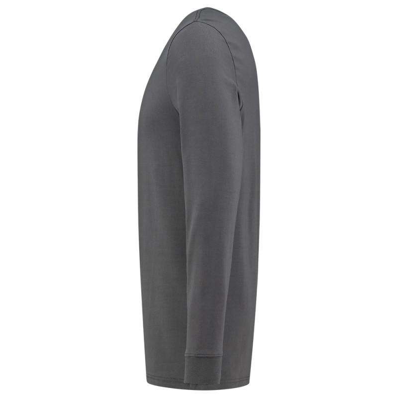 TRICORP 101015 T-Shirt Lange Mouw 60°C Wasbaar darkgrey