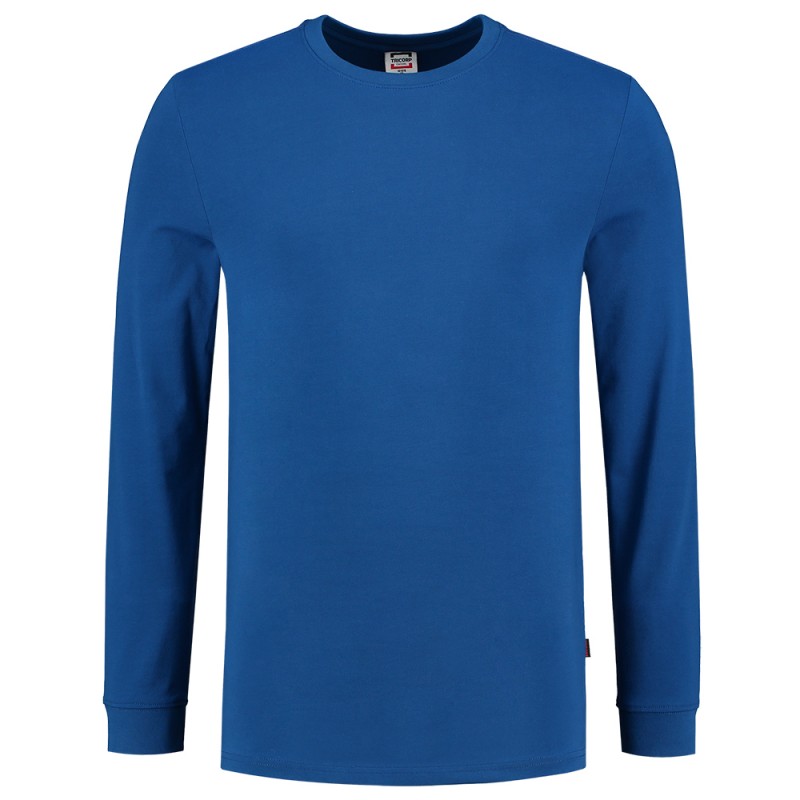 TRICORP 101015 T-Shirt Lange Mouw 60°C Wasbaar royalblue