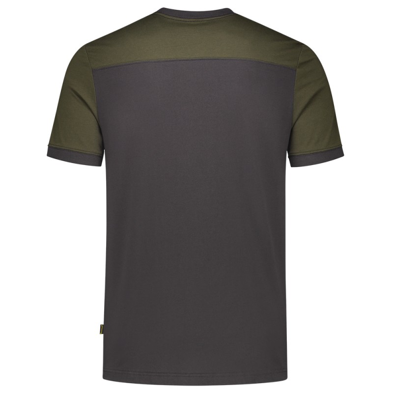 TRICORP 102006 T-Shirt Bicolor Naden darkgrey-army