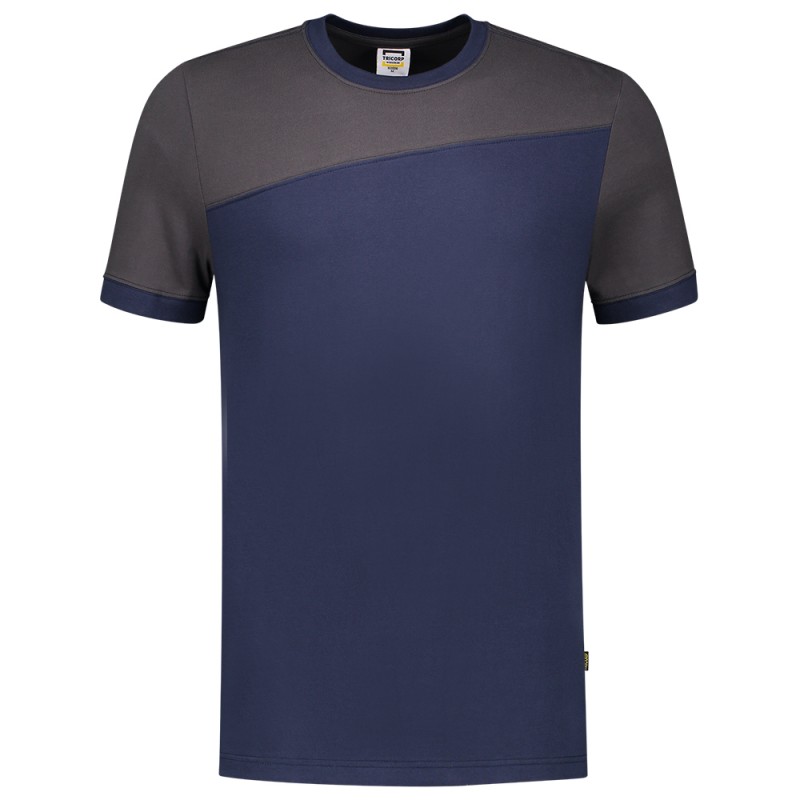 TRICORP 102006 T-Shirt Bicolor Naden ink-darkgrey