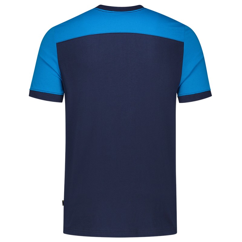 TRICORP 102006 T-Shirt Bicolor Naden ink-turquoise