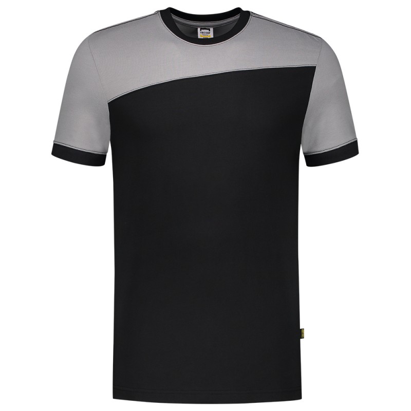 TRICORP 102006 T-Shirt Bicolor Naden black-grey