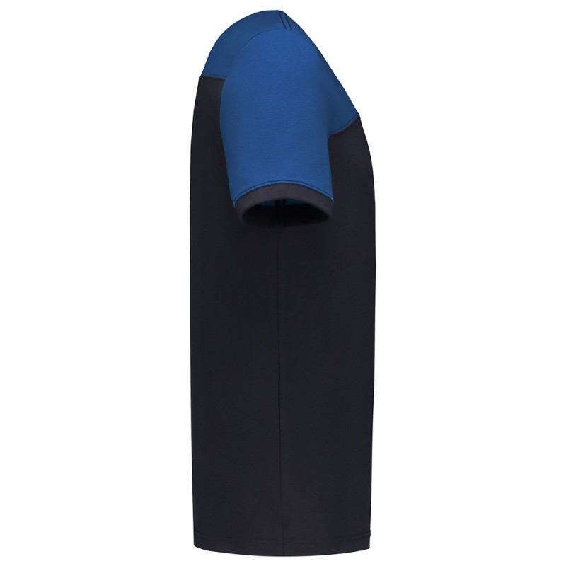 TRICORP 102006 T-Shirt Bicolor Naden navy-royalblue