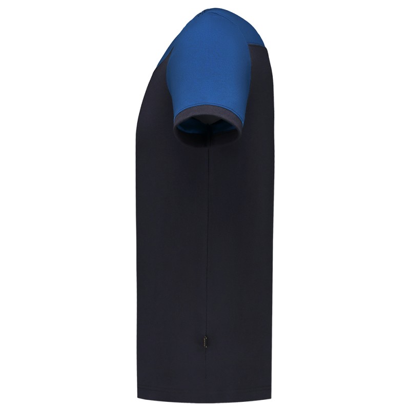 TRICORP 102006 T-Shirt Bicolor Naden navy-royalblue