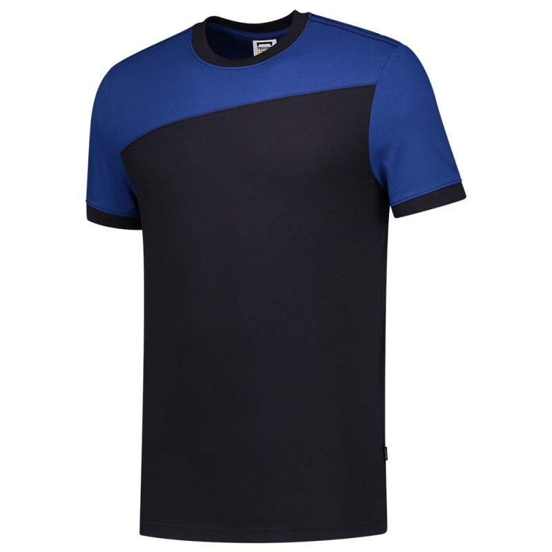 TRICORP 102006 T-Shirt Bicolor Naden navy-royalblue