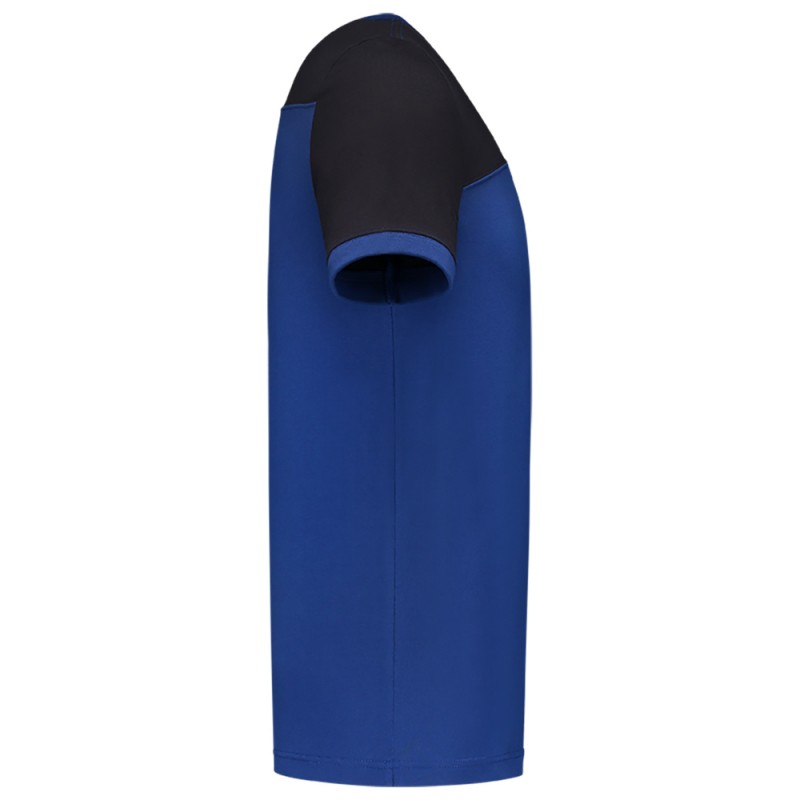TRICORP 102006 T-Shirt Bicolor Naden royalblue-navy TRICORP 102006 T-Shirt Bicolor Naden royalblue-navy