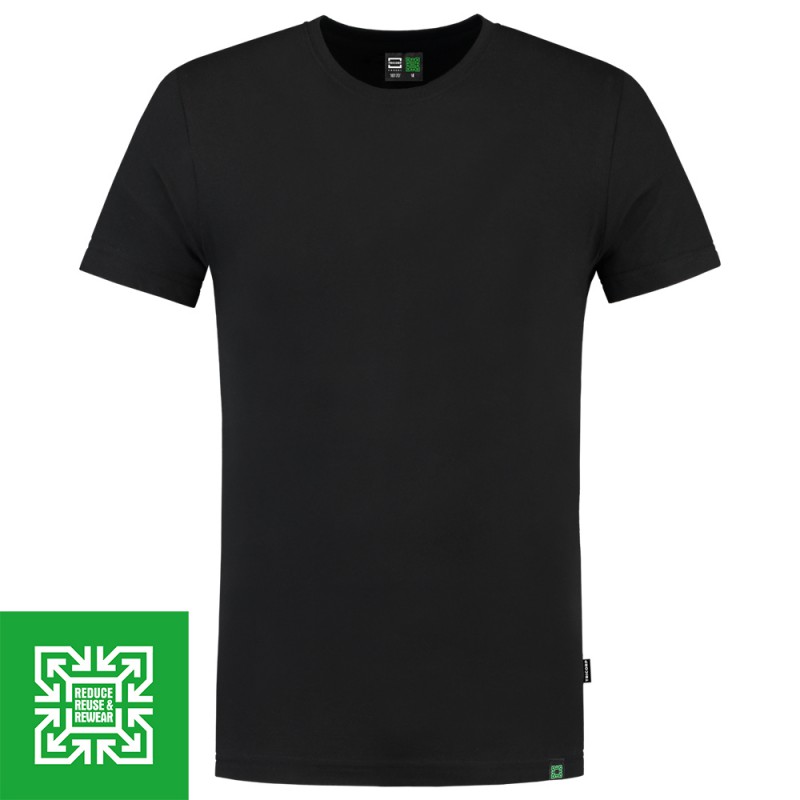 TRICORP 101701 T-shirt Fitted Rewear zwart