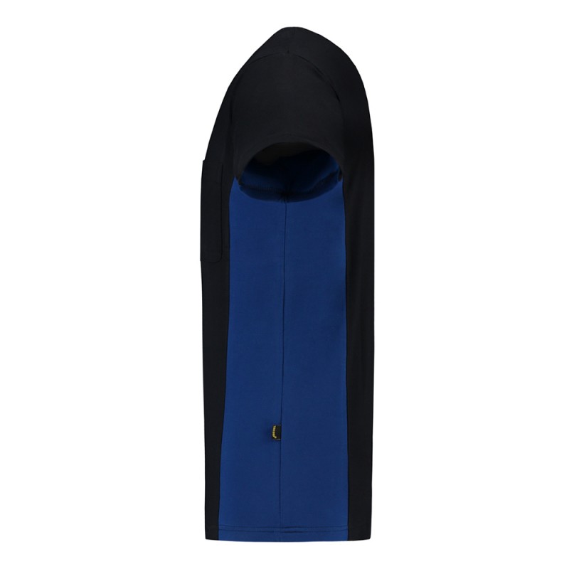 TRICORP 102002/TT2000 T-Shirt Bicolor Borstzak navy-royalblue