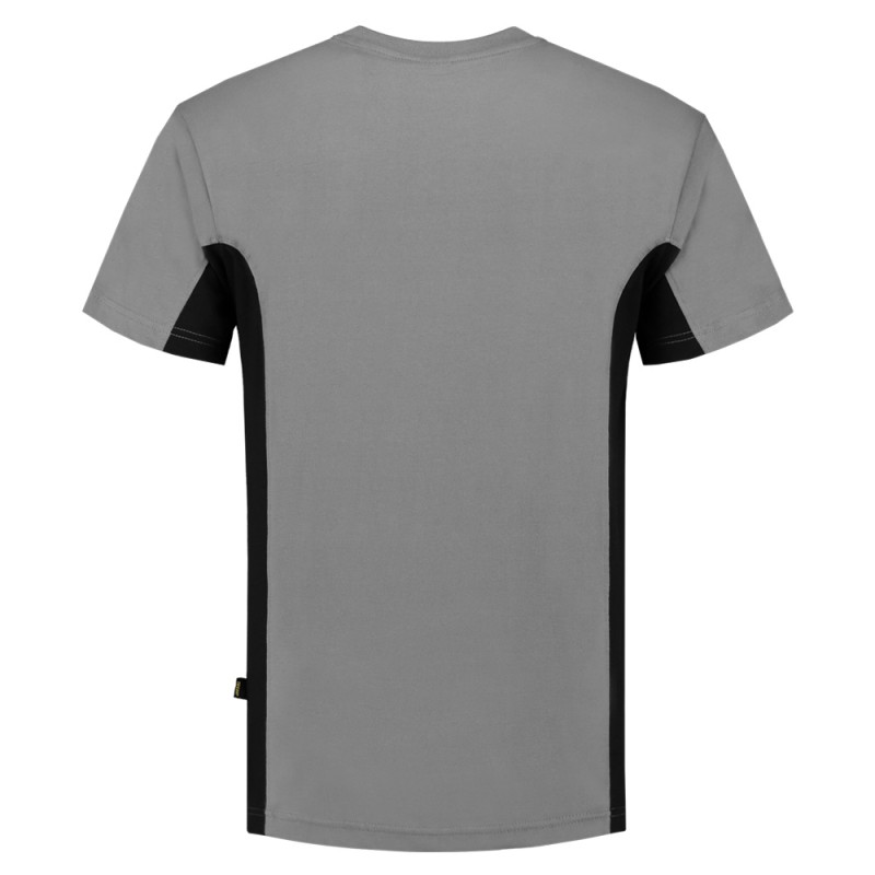 TRICORP 102002/TT2000 T-Shirt Bicolor Borstzak grey-black