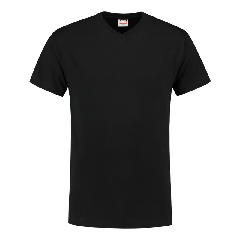 TRICORP 101007/TV190 T-Shirt V Hals black