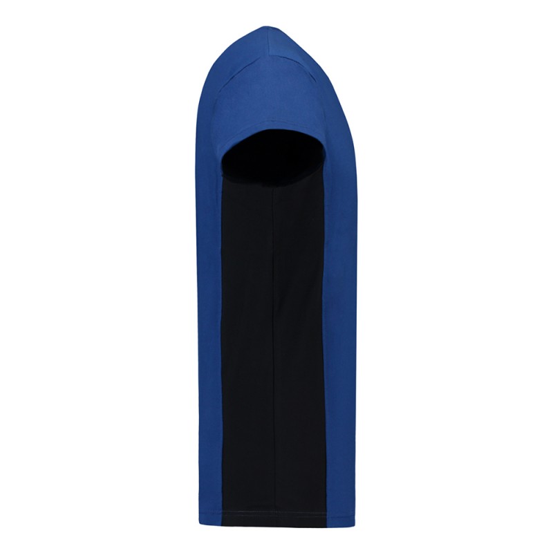 TRICORP 102002/TT2000 T-Shirt Bicolor Borstzak royalblue-navy