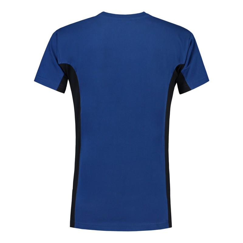 TRICORP 102002/TT2000 T-Shirt Bicolor Borstzak royalblue-navy