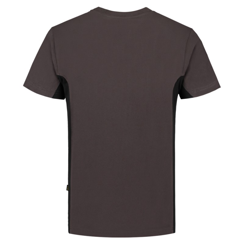 TRICORP 102002/TT2000 T-Shirt Bicolor Borstzak darkgrey-black