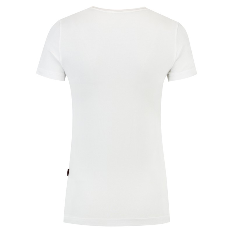 TRICORP 101008/TVT190 T-Shirt V Hals SlimFit Dames white