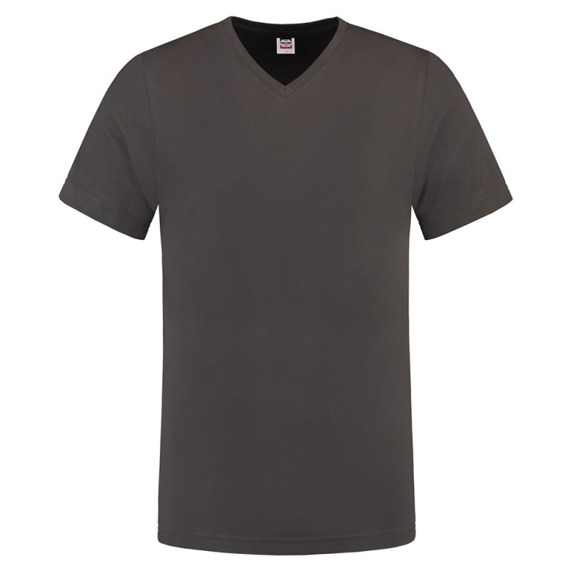 TRICORP 101005/TFV160 T-Shirt V Hals SlimFit darkgrey