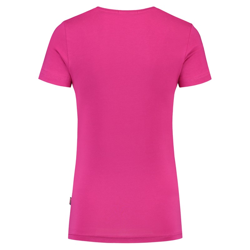 TRICORP 101008/TVT190 T-Shirt V Hals SlimFit Dames fuchsia