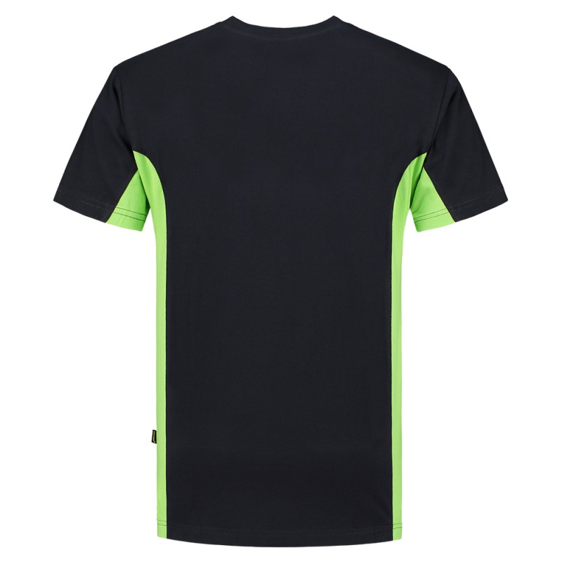 TRICORP 102002/TT2000 T-Shirt Bicolor Borstzak navy-lime TRICORP 102002/TT2000 T-Shirt Bicolor Borstzak navy-lime