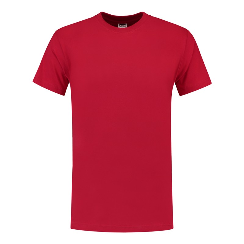 TRICORP 101002/T190 T-Shirt 190 gram red
