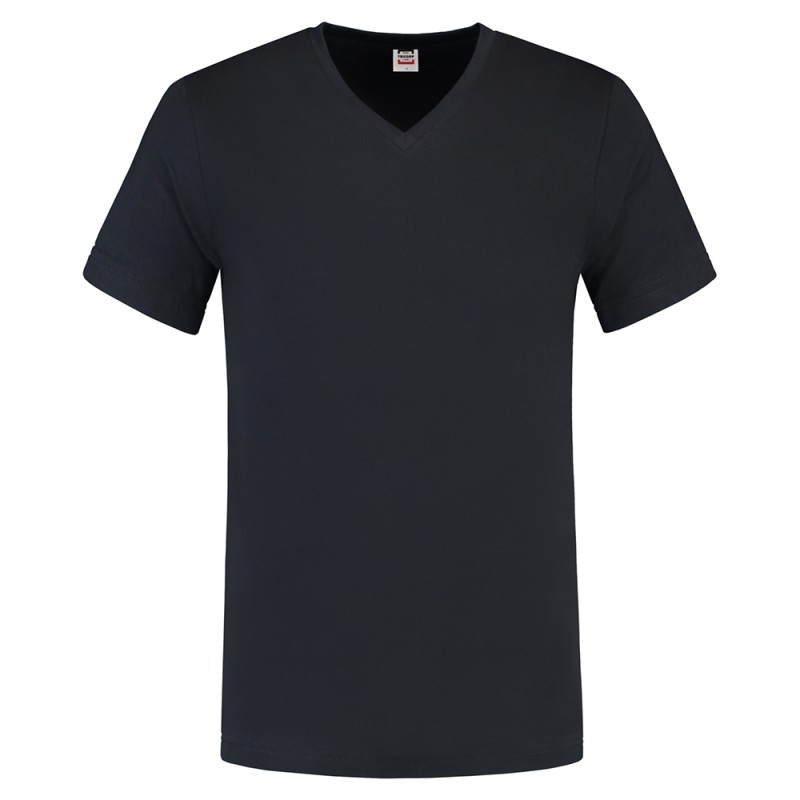 TRICORP 101005/TFV160 T-Shirt V Hals SlimFit navy