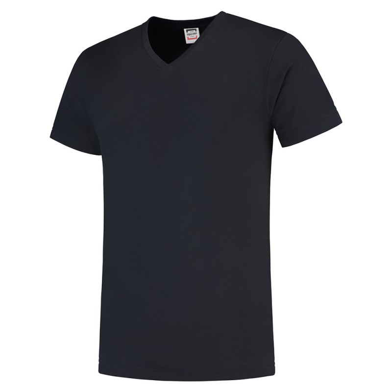 TRICORP 101005/TFV160 T-Shirt V Hals SlimFit navy